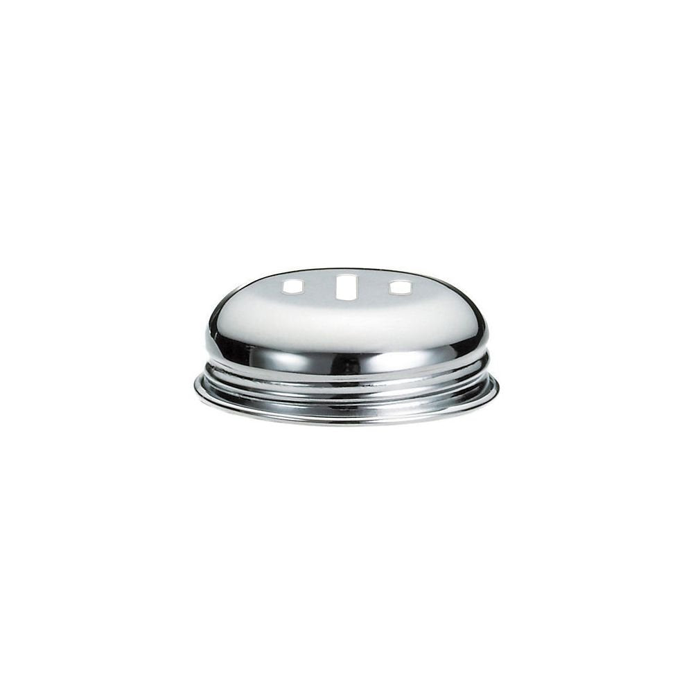 Replacement Slotted S/S Lid for 260SL Cheese Shakers by Tablecraft – Pack of 12, Model 1260ST