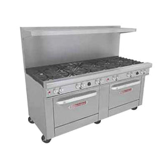 Southbend 72" Ultimate Restaurant Gas Range w/ 3 Star-Saute Burners by South Bend – Stainless-Steel, Model 4725AA-3CR