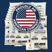 BOX USA 9-Pack Large 10x6 / White / Classic Cold Packs