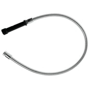 Dishwashing Pre-Rinse Unit Hose Only Stainless Steel - 44" L by HUBERT – Stainless Steel, Silver, Model 5HSE44