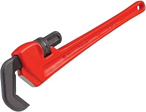 RIDGID 31280 Model 25 Straight Hex Wrench for All Pipe Work, Heavy-Duty Hex Jaw Pipe Wrench with Extra-Wide Opening