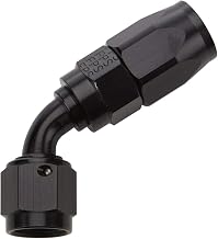 Reusable Hose End Black 60 Deg Elbow -6