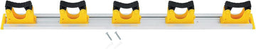 Global Industrial Mop & Broom Holder, Aluminum, 27-1/2"L