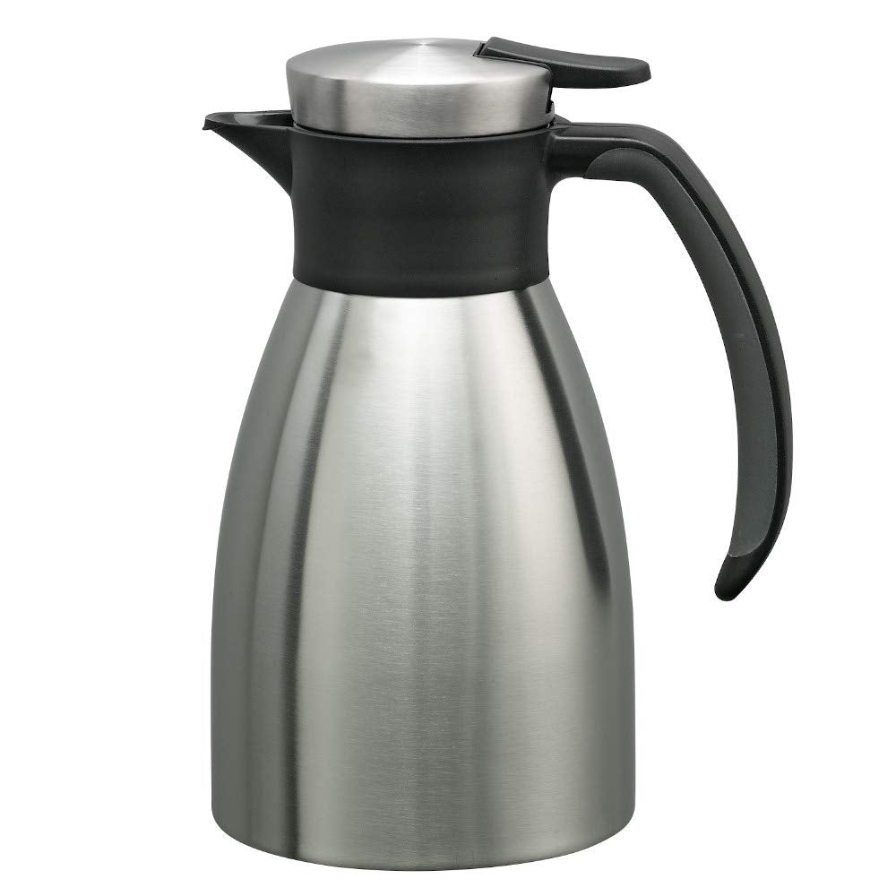 Carafe Server by Service Ideas – 20 Ounces, Stainless Steel, Pack of 6, Model 83706