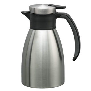 Carafe Server by Service Ideas – 20 Ounces, Stainless Steel, Pack of 6, Model 83706