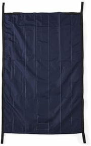 Medline Comfort Glide Repositioning Sheet without Straps, 35" x 55", Blue (Pack of 12)