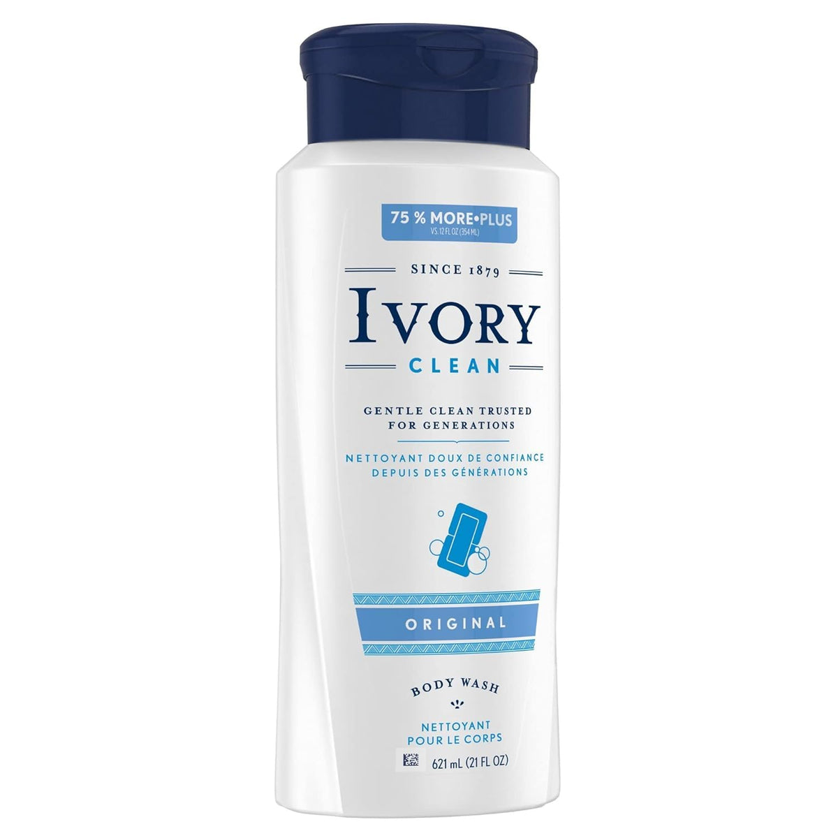 Body Wash by Ivory – 21 Fl Oz (Pack of 1), Model PG-1147