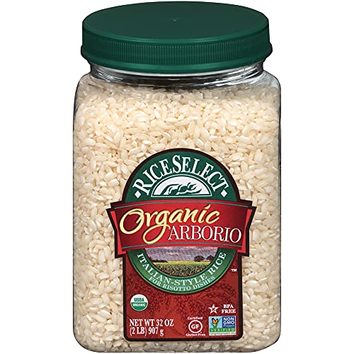 RiceSelect 32 Ounce (Pack of 4) / Organic Arborio / No Color White