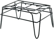 HUBERT Retail Floor Display Stand Black Wire - 14"L x 10"W x 8"H
