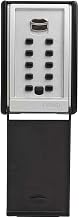 ABUS 767 C Key Safe with 10 Push Button Resettable Combination, Wall Mount Key Storage Box