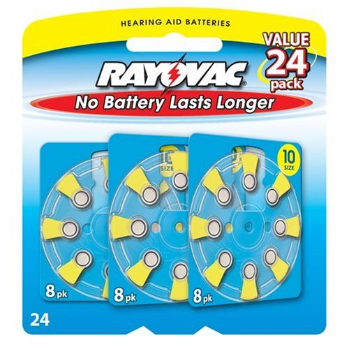 Hearing Aid Battery by Rayovac – Model L10ZA-24LB