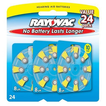 Hearing Aid Battery by Rayovac – Model L10ZA-24LB