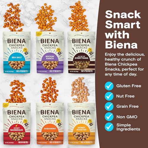 BIENA Variety Pack / 6 Pack / Roasted Variety Pack Vegetable