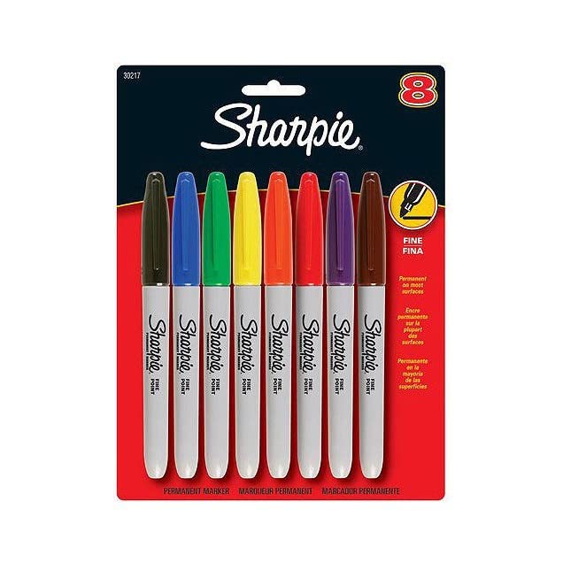 Fine Point Asst Colors by Sharpie – 1 Count (Pack of 1), Plastic, Multicolor, Model 30217