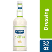 Easy Pour Bottle Caesar Dressing by HELLMANN'S – 6 x 32 oz, Pack of 6