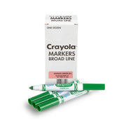 Crayola Green / 12 Count (Pack of 1) / classic Coloring Pens & Markers