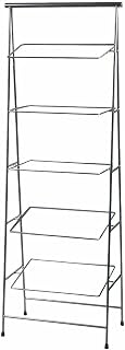 G.E.T. Enterprises Gray 23.5 Rectangular Gray 5-Tier Pane Stand, 64" tall (fits IR-903) Iron Powder Coated POP Collection IR-900 (Pack of 1)