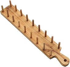 American Metalcraft THW8 Acacia Wood Taco Holder, 8 Compartments