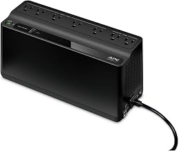 APC 600VA/330W UPS Battery Backup for Computer, Router, NAS, Renewed Model
