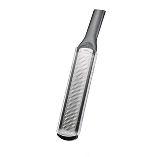 Fine Grater by GEFU – 32.2 x 5.1 x 2.3 cm, Stainless Steel Acrylonitrile Butadiene Styrene, Multicoloured, Model GF24-50470