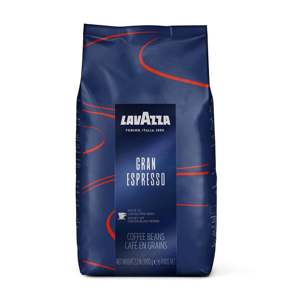 Lavazza Gran Espresso / 35.2 Ounce (Pack of 2) / 2 Roasted Coffee Beans