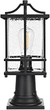 Miller One Light Outdoor Post Mount Black