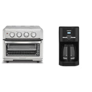 Air Fryer + Convection Toaster Oven by Cuisinart – Model Cuisinart Air Fryer + Convection Toaster Oven, 8-1 Oven with Bake, Grill, Broil & Warm Options, Stainless Steel, TOA-70