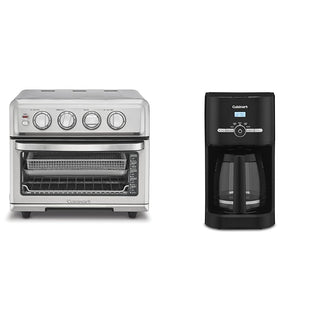 Air Fryer + Convection Toaster Oven by Cuisinart – Model Cuisinart Air Fryer + Convection Toaster Oven, 8-1 Oven with Bake, Grill, Broil & Warm Options, Stainless Steel, TOA-70