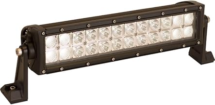 Buyers Products 1492161 14 Inch Ultra Bright Dual Row Clear Combination Light Bar, Spot & Flood Light Bar for Work Vehicles, 6,480 Lumens, Blunt Cut Connection