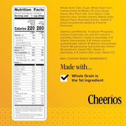 Cheerios 18.2 Ounce (Pack of 1) / 1 Cold Cereal