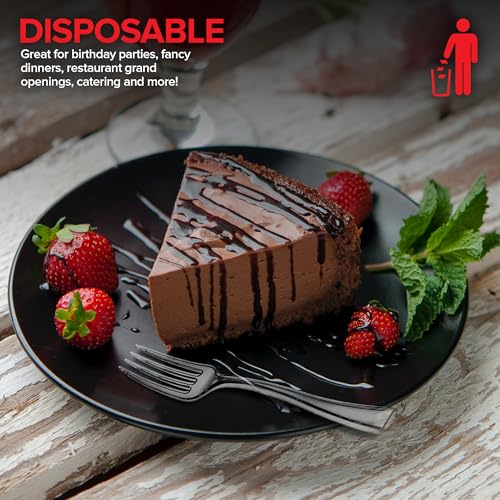 Stock Your Home Mini Fork / Clear / 100 Count Dessert Forks