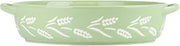 10 Strawberry Street Harvest Wheat Baking Dish, Round, Sage