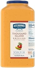 Hellmanns Creamy Thousand Island Dressing, 1 Gallon -- 4 per case.