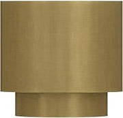 Starlight Canyon Home Round Bunching Side Table, Modern Contemporary Iron Accent End Table for Living Room and Bedroom in Gold Finish