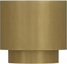 Starlight Canyon Home Round Bunching Side Table, Modern Contemporary Iron Accent End Table for Living Room and Bedroom in Gold Finish