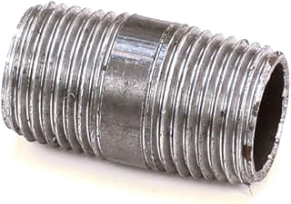 Pitco P7037092 Genuine OEM Nipple - Black 0.5 x 0.5 in. Iron