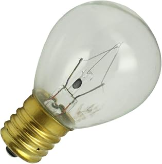 Satco S3630 Intermediate Base 25-Watt S11 Light Bulb, Clear