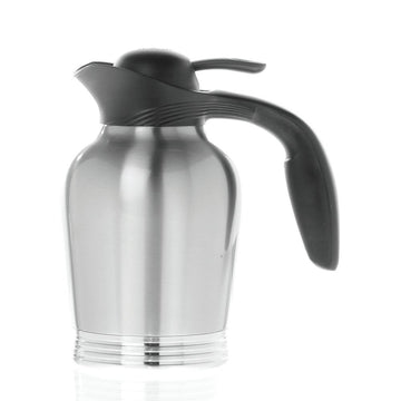 Service Ideas Stanley ErgoServ 1 L Stainless Steel Carafe by Service Ideas Inc. – 33.8 Ounces, 1.0 liters, Stainless Steel, Silver, Model 10-00007-000