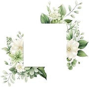 Leaf Green Plant Switch Wall Sticker PVC Removable Wall Decal DIY Flower Leaf Switch for Home Decoration(Style 4)