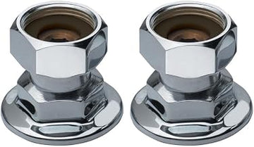 Krowne 21-401L Krowne Royal Series Coupling Flanges, (2) Pieces, 1/2" NPT Female Inlet, Adjustable Centers, Low Lead Compliant (Interchangeable with Most Brands)​​‌‌​‌‌‍​​‌‌​‌‌‍​​‌‌‌​‍​​‌‌‌​‍​‌​