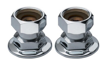 Krowne Royal Series Coupling Flanges – 1/2 inch, Lead, Silver, Model 21-401L
