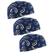 Ergodyne Navy Western-3pk / 3-pk / 1 Hard Hat Accessories