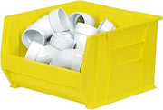 Akro-Mils 30283 Super-Size AkroBins Plastic Storage Bins, Space-Saving Stackable Bins for Garage, Classroom, Warehouse Organization, 20" L x 18" W x 12" H, Yellow, 1-Pack