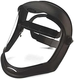 Honeywell Uvex Bionic Face Shield with Clear Polycarbonate Visor and Anti-Fog/Hard Coat (S8510)