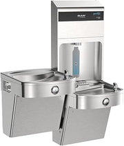 Elkay Pro VR Bottle Filling Station & Bi-Level ADA Cooler, Lead, SS