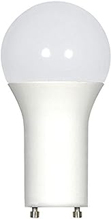 Satco S29841 GU24 LED Light Bulb, A19, 3500K, Dimmable, 4.19 inches, Frosted White Finish | Dimmable, Neutral white output, 4.19-inch length, Energy-efficient performance, Twist-lock installation