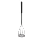 5" x 24 1/2" Black Plastic Potato Masher by Winco – 5" x 24.5", Stainless Steel, Black, Stainless Steel, Model PTMP-24R