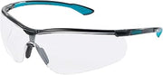 Uvex Sportstyle protective goggles - Supravision Extreme - clear/black/petrol
