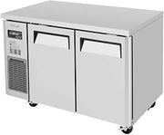 48in Side Mount Undercounter Freezer 2 Swing Doors