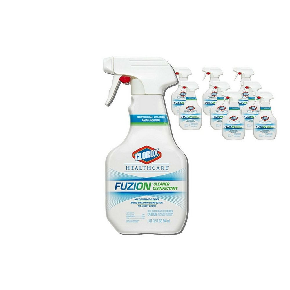 CLO31478 - Fuzion Cleaner Disinfectant by Clorox – 288 Fl Oz (Pack of 1), clear, Pack of 9